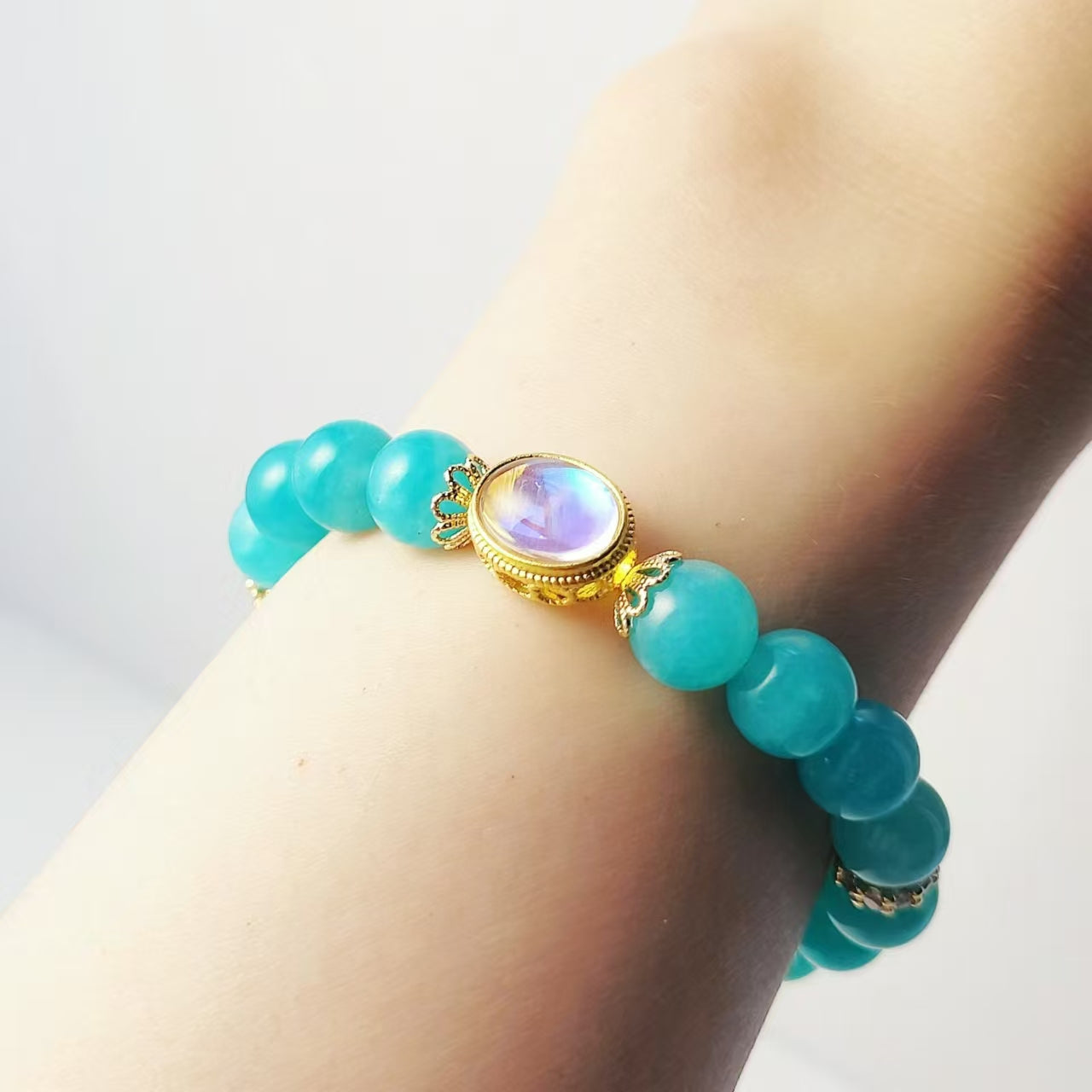 Amazonite Crystal Bracelet