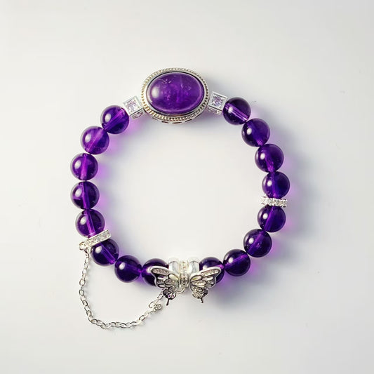 Amethyst Crystal Bracelet